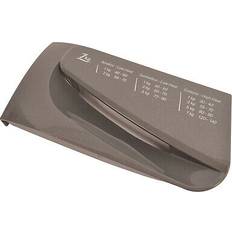 Hotpoint tumble dryer dispenser drawer front handle graphite grey genuine