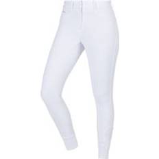 Paraschiena Weatherbeeta Women's integral riding pants Duet Blanc