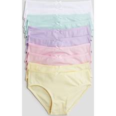 H&M Knickers H&M Girls Cotton Briefs 10-pack - Yellow