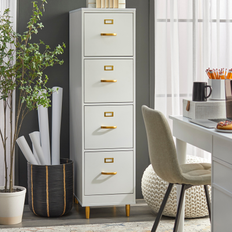 Erfjord 4-Drawer Filing Storage Cabinet