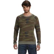 Camouflage - Unisex Tops Alternative Champ Fleece Crew Sweatshirt - Camo