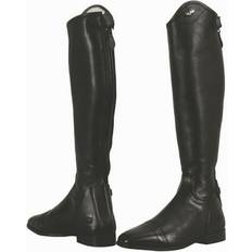 TuffRider Women Leather Regal Dress Boots - Black