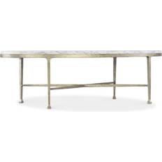 Gold - Marble Coffee Tables Hooker Furniture Jules Round Marble Gold Coffee Table