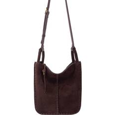 Suede Crossbody Bags The Sak Los Feliz Crossbody Bag Leather Mahogany Suede