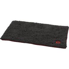 Pets Petface Large Memory Foam Microfibre Crate Mat - Black