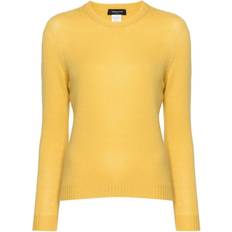 Dame - Orange - Striktrøjer Sweatere Fabiana Filippi Women's Wool Crewneck Sweater - Yellow