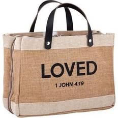 Yute Bolsos de compras G1339 Loved Bible Cover TotePack of 2