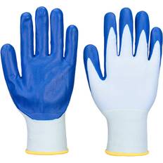 Blue Work Gloves Portwest Fd Grip 15 Nitrile Glove - Blue
