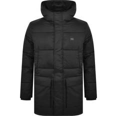 Calvin Klein Dame Jakker Calvin Klein Sort Lang Jakke med Polstring - Black