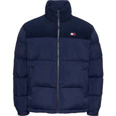 Velluto a coste Abbigliamento esterno Tommy Jeans Corduroy Alaska Puffer Jacket - Blue