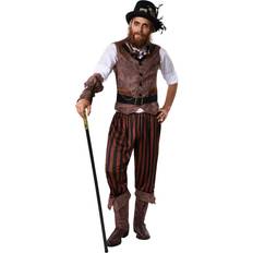 Science Fiction Fancy Dresses tectake Steampunk adventurer costume mens fancy dress halloween outfit league of gents