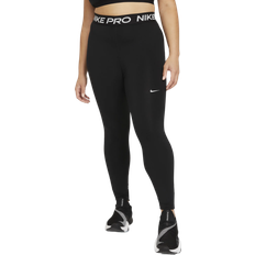 Nike Pro 365 Women's Leggings Plus Size - Black/White