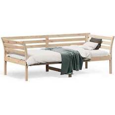 190cm - 90cm Beds vidaXL Day Bed without Mattress 90 x 190 cm - Pine