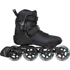 Inlines & Roller Skates Powerslide Freeskate rollerblading Phuzion Enzo BW Noir