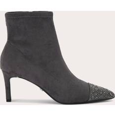 Fabric - Women Ankle Boots Carvela Ankle Boot W - Grey Fabric Lovebird