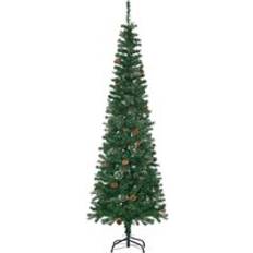 Festive 6.5FT Tall Pencil Christmas Tree