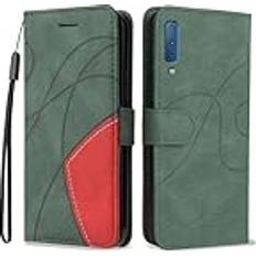 Samsung Galaxy A7 (2018) Plånboksfodral Double-toned Wallet Case for Galaxy A7 2018