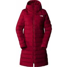 Rood - Wandelen Jassen The North Face Aconcagua Parka Voor Dames Beetroot - Female