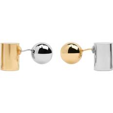 Jacquemus Les Boucles Perlina - Or/Argenté