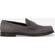 Dolce & Gabbana Herr Lågskor Dolce & Gabbana Läder Loafers Gray
