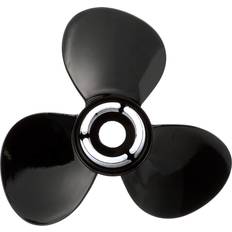 Boat Engine Parts Quicksilver Black Diamond 3-Blade Aluminum Propeller, 12.5 dia x 23 pitch, Right Hand