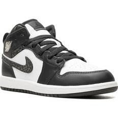 Air Jordan 1 Mid Panda Elephant Sneakers - Black