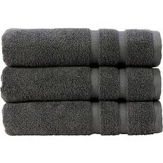 Christy Sheet 675 gsm - Charcoal Ash Bath Towel Grey