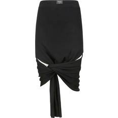 Coperni Knotted Bottom Midi Kjol - Blå