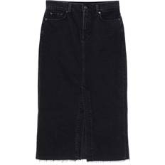 Cuero Faldas 7 For All Mankind Kellie Denim Skirt