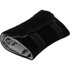 Black Jewellery Boxes Tlily Jewelery Roll Flannel - Black/Gray