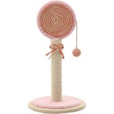 Pets Living and Home Pink Lollipops Cat Scratching Posts - One Size