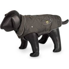 Pets Dibor Nobby Marlon Dog Coat 48 cm - Olive/Grey