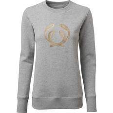Chevalier Dame Sweatere Chevalier Symbol Langærmet Trøje Dame - Grå