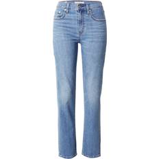 Levi's 724 High Rise Straight Jeans - Blue Denim