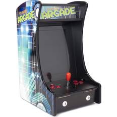 Game Consoles Creative Outdoor Distributor Arcades Mini Upright Tabletop Arcade Machine 1 Player 412 Classic Games Sanwa Joystick 15" Screen 3-Year Warranty