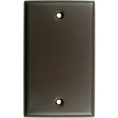 Switches MG Supply, 780ORB Single Blank Switch Plate Oil Rubbed Bronze Finish