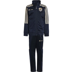 Mädchen - Polyester Tracksuits Adidas Kid's Marvel Avengers Tiro Track Suit - Legend Ink/Wonder Gold Met (IV9638)