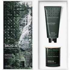 Skandinavisk Skog Scented Candle & Hand Cream Set Duftkerzen