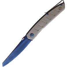 Maserin AM6 Framelock Damascus Fickkniv