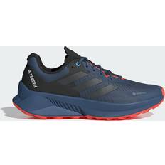adidas Terrex Soulstride Flow Gore-Tex Shoes - Wonder Steel/Grey Six/Semi Impact Orange