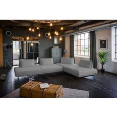 Ecksofa Cane Schlafsofa Grau
