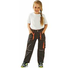 86/92 Pantalons Planam Junior Bundhose - Oliv/Orange