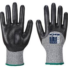 Work Clothes Portwest (Grey/Black, 3XL) Cut 3/4 Nitrile Foam Glove