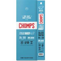 Chomps Grass-Fed Sea Salt Beef Sticks 10 Pack