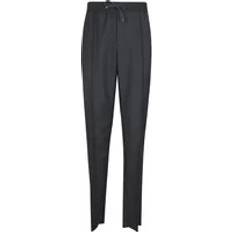 Trousers Valentino Mohair Wool Jogging Trousers - Black