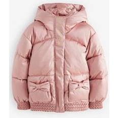 Ted Baker Girls Bow Aviator Jacket - Pink