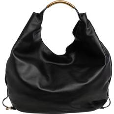 MOSCHINO 251E033605611555 関税送料込 Love Moschino Travel Trolley Black Technical Fabric (48*38