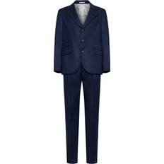 Herre Dresser Brunello Cucinelli Marineblå Ull Dress - Blue