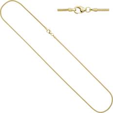 Jobo Schlangenkette 585 Gelbgold Gold Kette