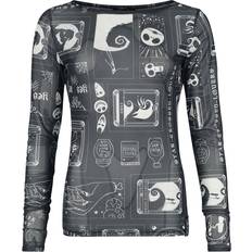 Batik T-shirts The Nightmare Before Christmas Disney Langærmet - Damer - Multifarvet